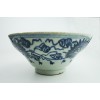 青花馬蹄形瓷碗