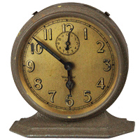 美國銅鬧鐘（產于1327年） 科技收藏品