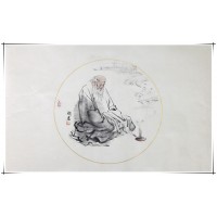 悟道圖 畫家趙晨 國(guó)畫