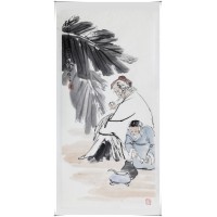 茶圣陸羽 名人國畫