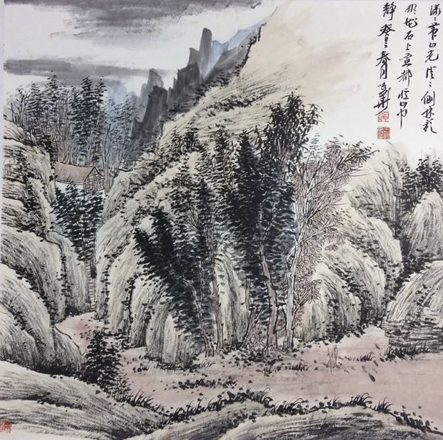 秋山平遠圖