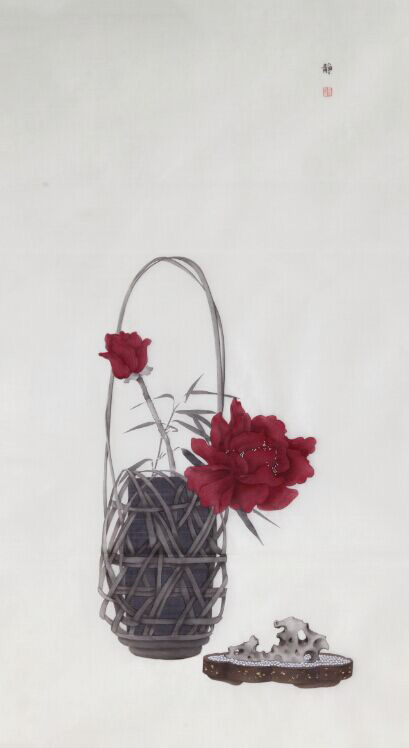 藝術家顧靜國畫