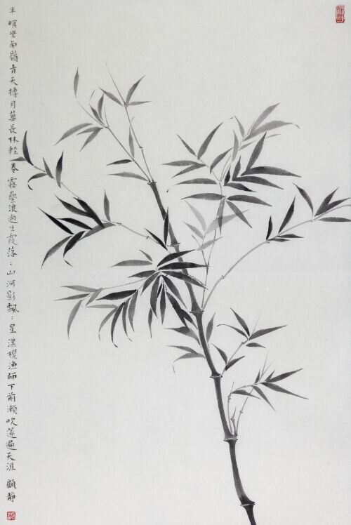 顧靜作品 國畫 沙井文博館