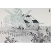 園林國畫 顧靜 珍稀奇文博館