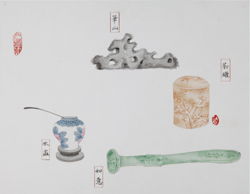 藝術(shù)家顧靜國畫