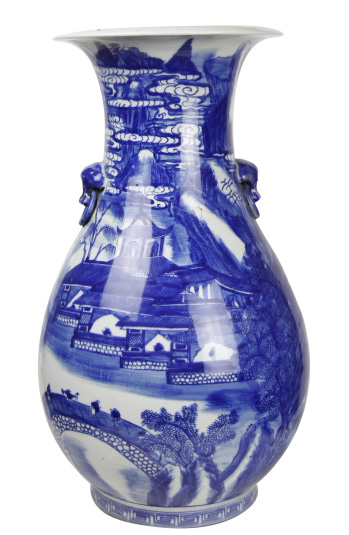 1-2法口大頸玉壺春瓶