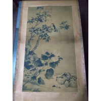 白頭榮貴   清代畫(huà)家馬荃作品
