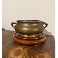 大明宣德蚰耳爐